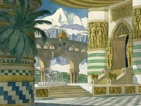 Ivan-Jakovlevich-Bilibin-Sketch-of-Glinkas-Opera-Ruslan-and-Lyudmilla-1913-MeisterDrucke-55543